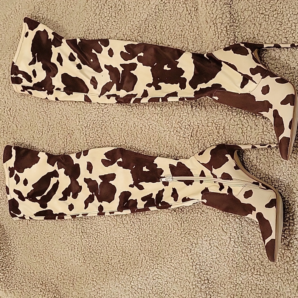 As sexy as they come thigh high cowgirl boots